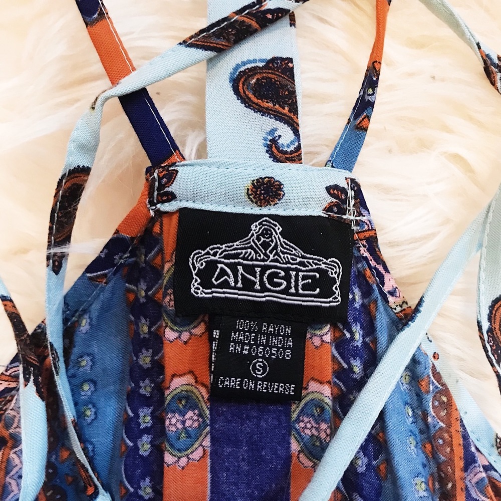 Angie Multicolor Patterned Shift Dress - image 3